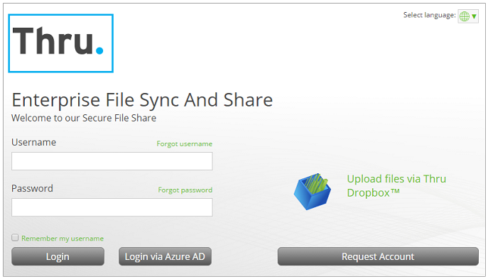 Secure File Sharing - Custom Branding