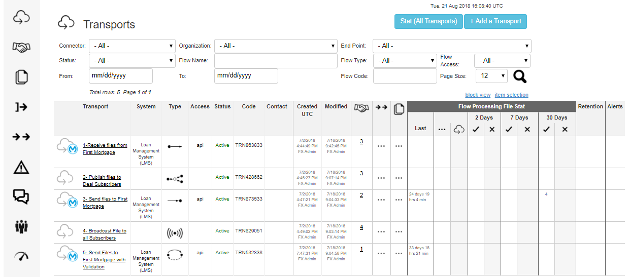 Thru Screenshot - Transports plug partners into deals