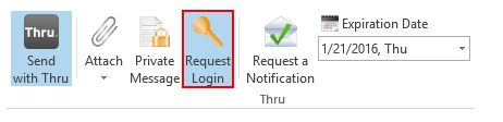 Secure File Transfer Login - Outlook