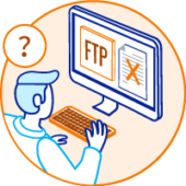 unsecure file transfer with FTP