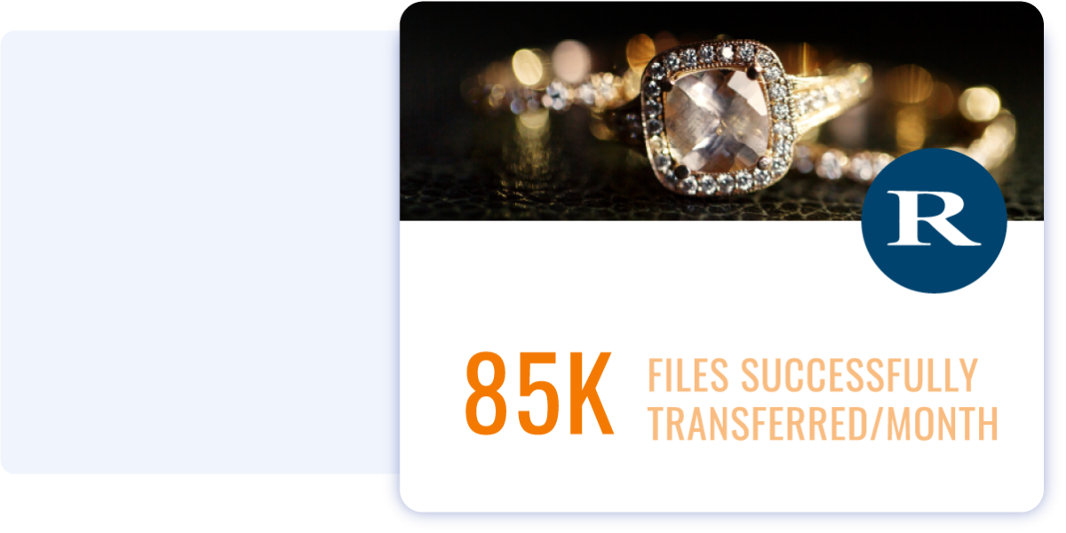 Richemont successfully transfers 85k files each month