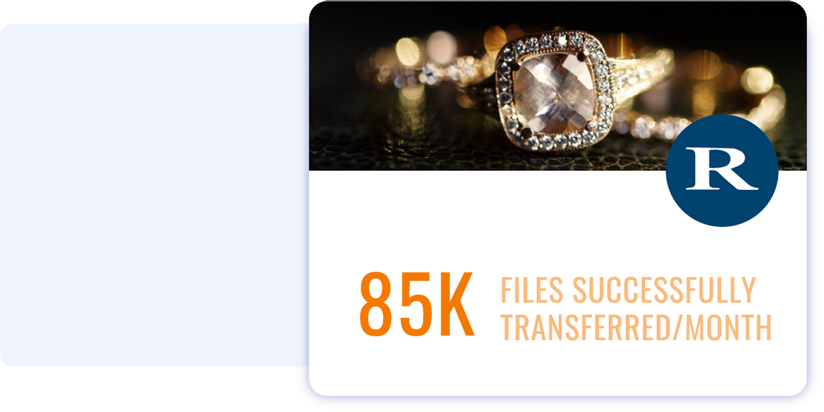 Richemont successfully transfers 85k files each month